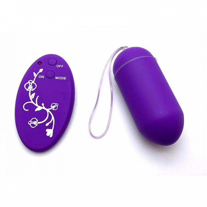 Huevo Vibrador Control Remoto Inalambrico Violeta Playsure Rosario