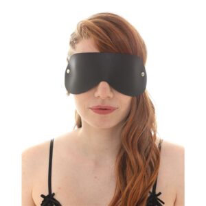 ANTIFAZ SIMIL CUERO NEGRO